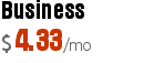 Business @ $4.33/mo