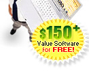 $150+ Value Software for FREE