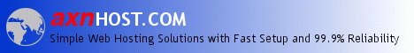 AxnHost Web Hosting